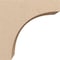 Ekena Millwork 7"W x 14"D x 14"H Classic Huntington Rough Cedar Woodgrain TimberThane Corbel, Primed Tan CORUR07X14X14HUNRCPR - alternate 2